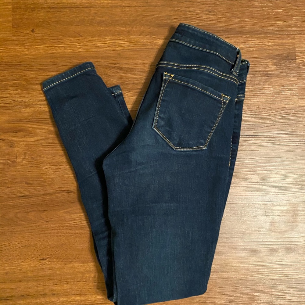 KanCan dark wash skinnies